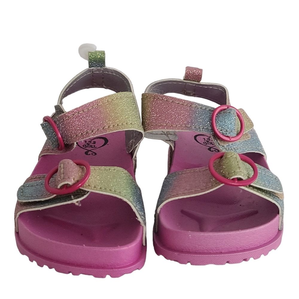 Baby Girl 143 Girls Rainbow Multicolor Sandals Size 4